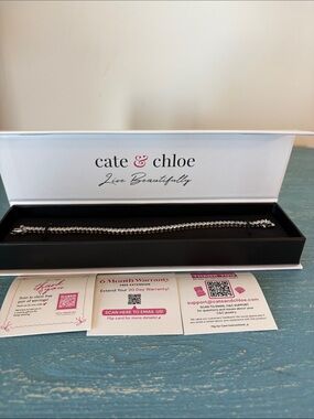 Cate and Chloe Kaylee 18kt wg tennis bracelet